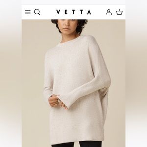 VETTA Minimal Capsule The Oversized Sweater